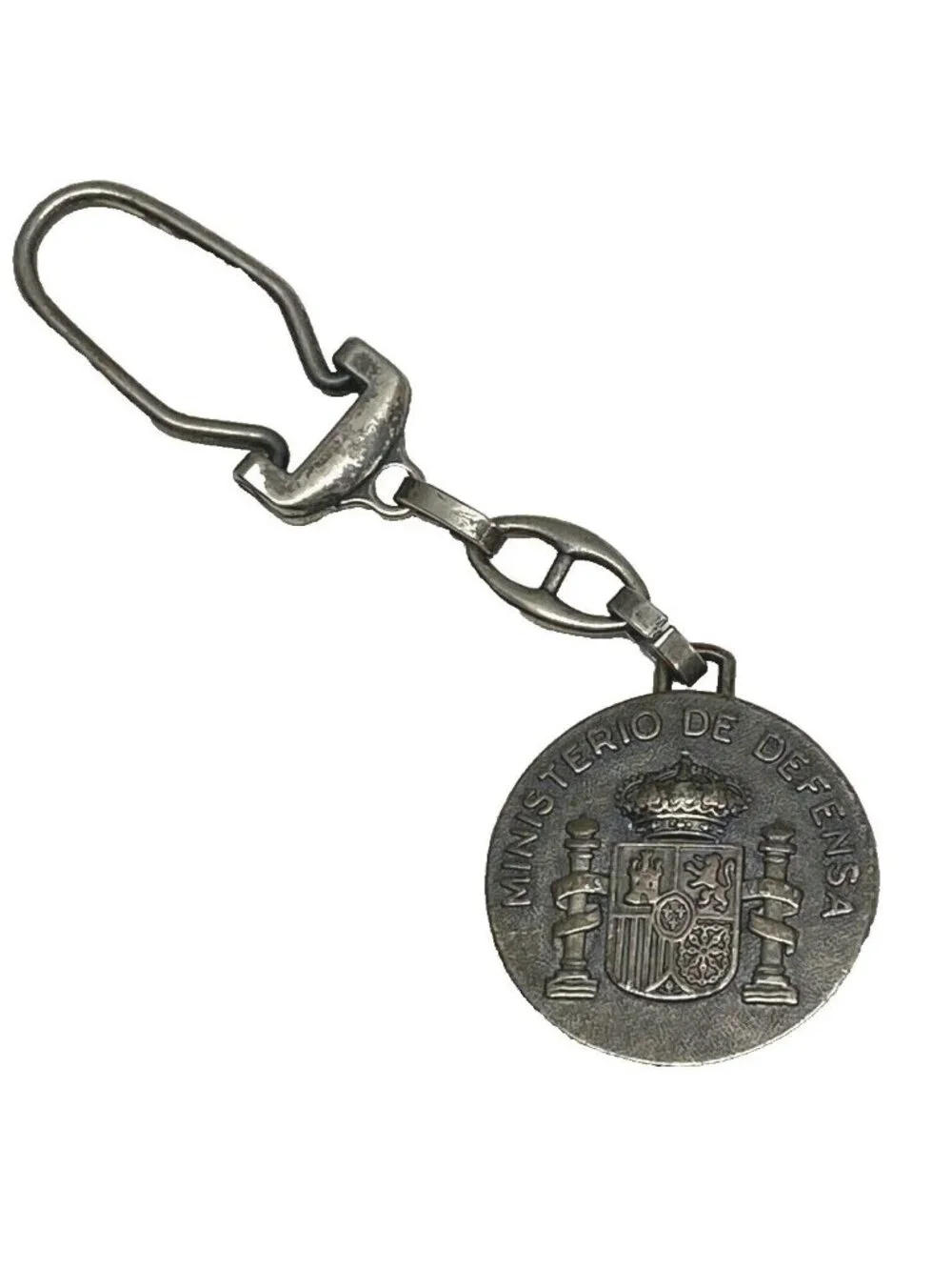 Keychain Military Medal Tank Planes Warship Ministerio De Defensa Spain